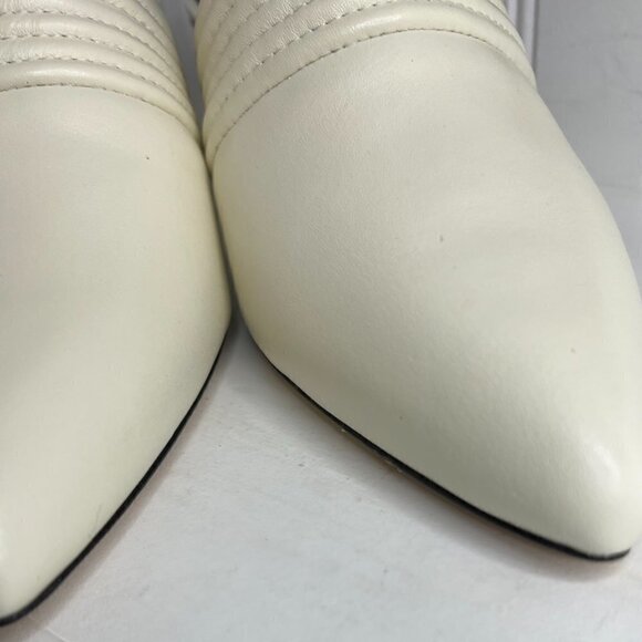 Paige Poppy in Leather Bone Size 9.5 - Picture 5 of 6